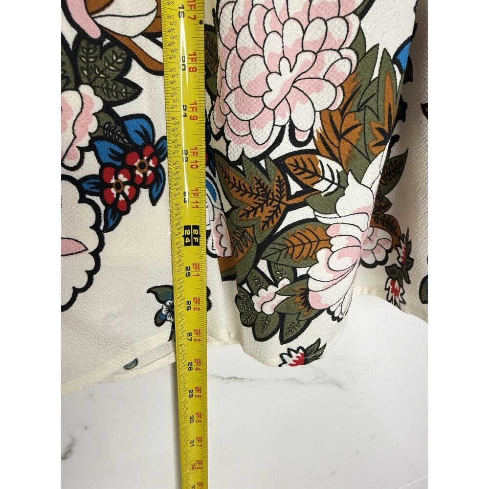 ModCloth White Floral Midi Skirt - Picture 6 of 8